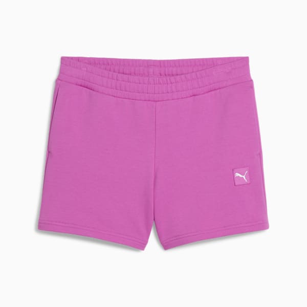 Essentials Elevated Women's 5" Mid-Rise Shorts, Wild Berry, extralarge